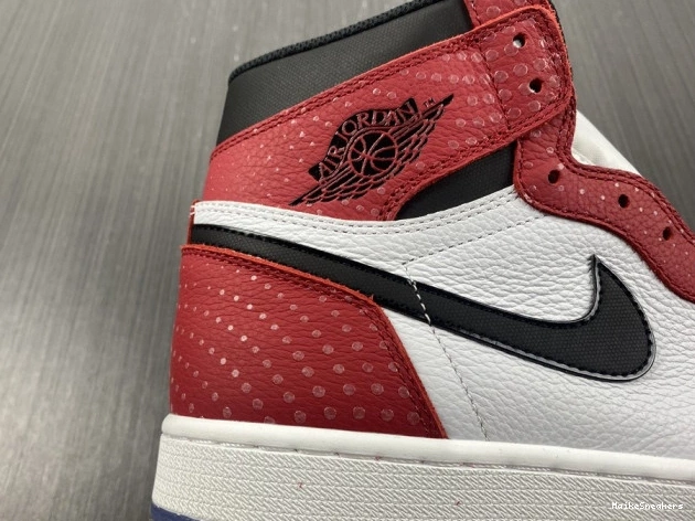 MaikeSneakers Air Origin Jordan High 1 Retro 555088-602 OG Story 0803